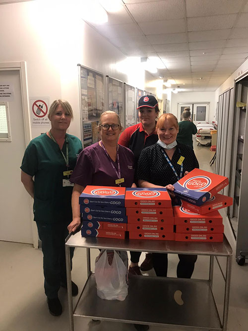 Pizza GoGo NHS Conquest Hospital, Hastings