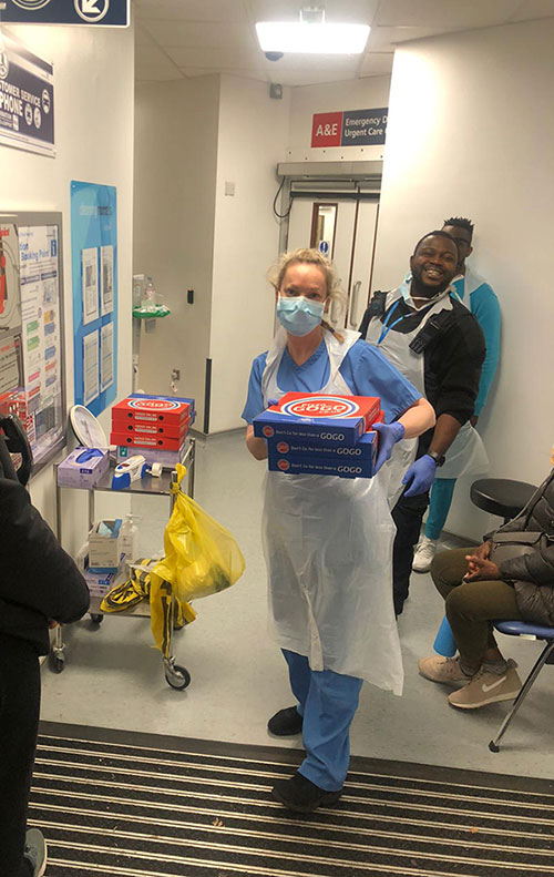 Pizza GoGo NHS ED Delivery