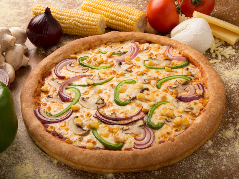 Vegetarian. Order Pizzas from Pizza GoGo.